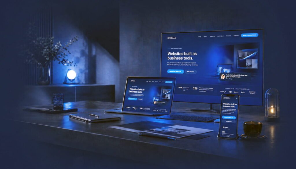 Websites built as business tools